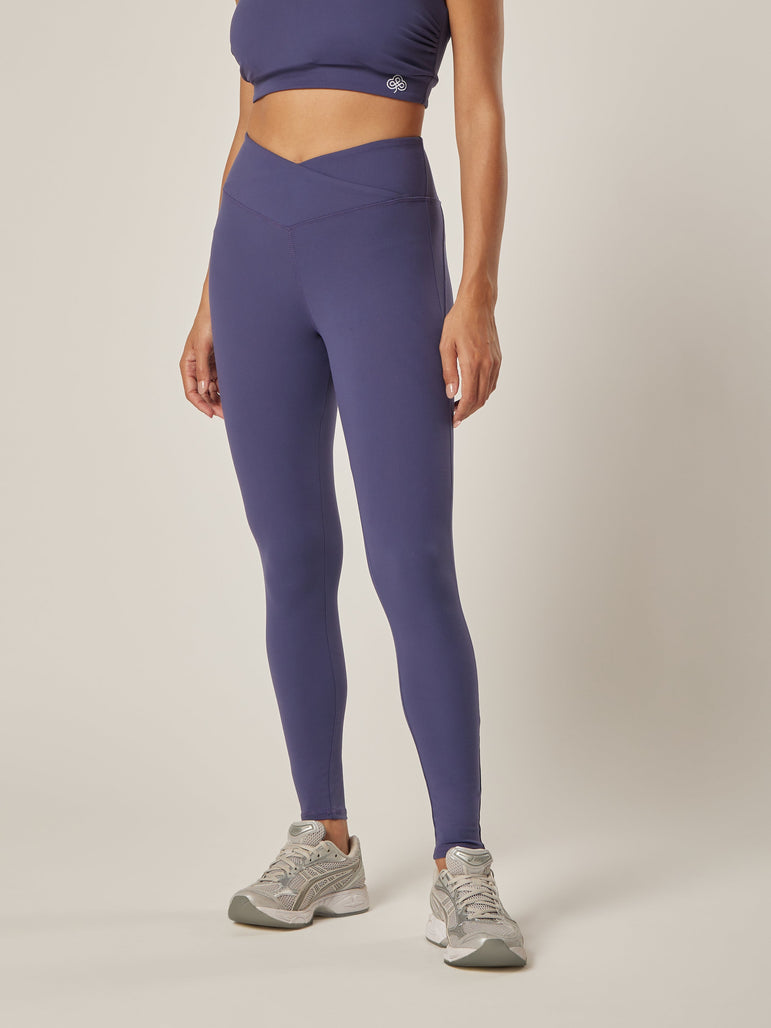 Stretch Wrap-Waist Legging