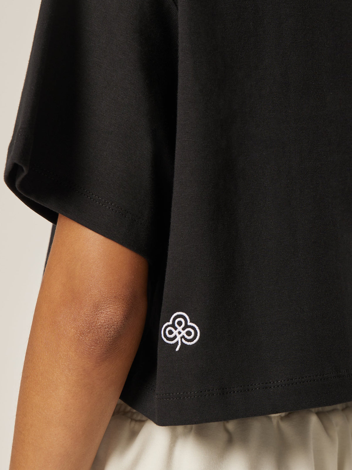 Be Athletica Cotton Cropped Tee